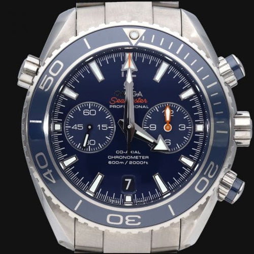 Montre Omega Seamaster Planet Ocean - Montre homme automatique en titane 58 Facettes MT43677
