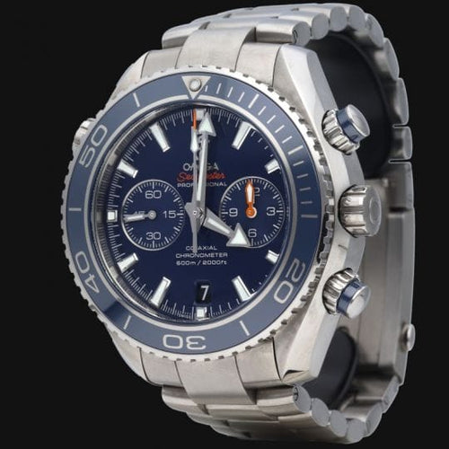 Montre Omega Seamaster Planet Ocean - Montre homme automatique en titane 58 Facettes MT43677