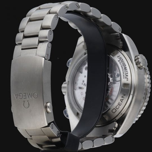 Montre Omega Seamaster Planet Ocean - Montre homme automatique en titane 58 Facettes MT43677