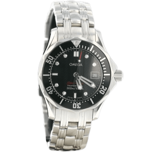 Montre Omega Seamaster 300M - Montre en acier et diamants 58 Facettes MT43632