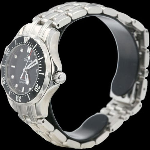 Montre Omega Seamaster 300M - Montre femme en acier à cadran noir 58 Facettes MT43632