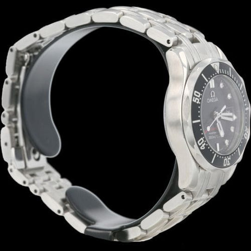 Montre Omega Seamaster 300M - Montre femme en acier à cadran noir 58 Facettes MT43632