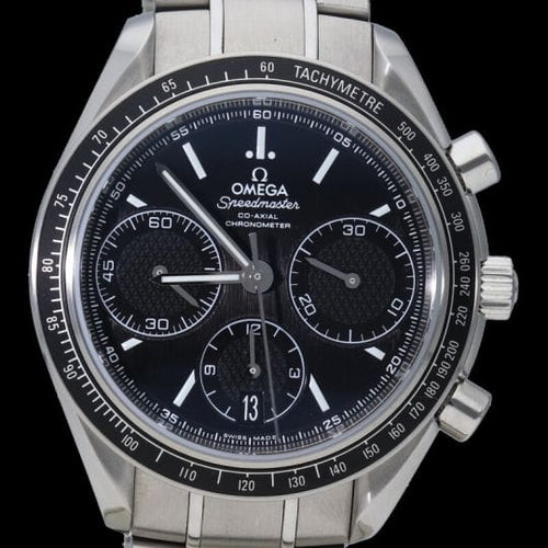 Montre Omega Speedmaster Racing - Montre chronographe Co-Axial 58 Facettes MT43720