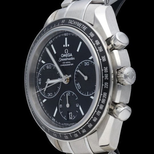 Montre Omega Speedmaster Racing - Montre chronographe Co-Axial 58 Facettes MT43720