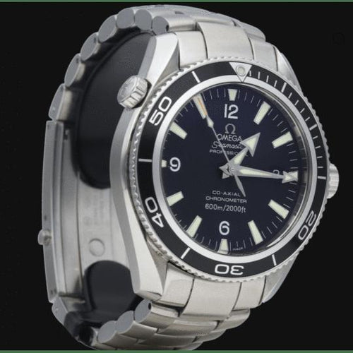 Montre Omega Seamaster Planet Ocean - Montre homme 600M acier 42 mm 58 Facettes MT43750