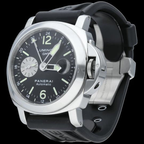 Montre Panerai Luminor GMT - Montre automatique homme en acier 44 mm 58 Facettes MT43504