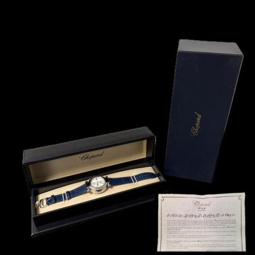 Montre Chopard Imperial - Montre chronographe automatique femme 37 mm 58 Facettes MT43483