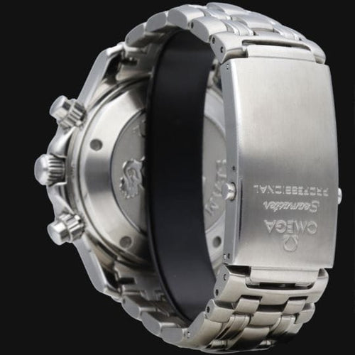 Montre Omega Seamaster Diver 300M - Montre chronographe automatique homme acier 58 Facettes MT43658