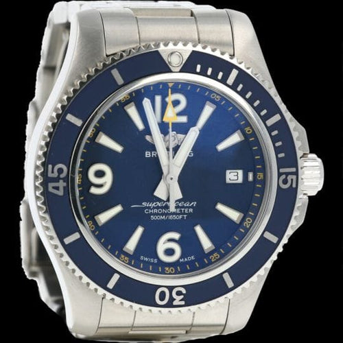 Montre Breitling Superocean - Montre homme 42 mm en acier 58 Facettes MT43461