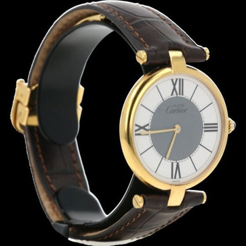 Montre Cartier Must Vendôme - Montre femme en vermeil, quartz 30 mm 58 Facettes MT43491