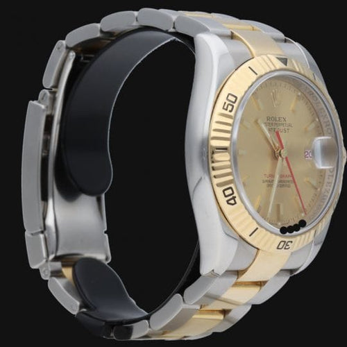 Montre Rolex Datejust Turn-O-Graph - Montre automatique 36 mm en or jaune et acier 58 Facettes MT43257