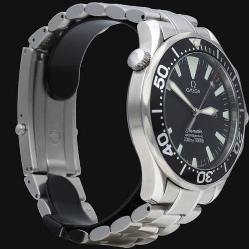Montre Omega Seamaster 300M - Montre homme en acier, cadran noir 58 Facettes MT43664