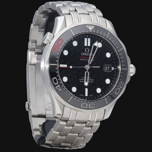 Montre Omega Seamaster Diver 300M James Bond - Montre homme automatique 58 Facettes MT43214
