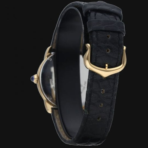 Montre Cartier Ronde Solo - Montre ronde femme en or jaune et acier 58 Facettes MT42746