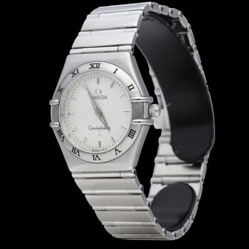 Montre Omega Constellation - Montre femme en acier, quartz 25 mm 58 Facettes MT43906