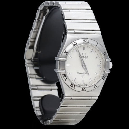 Montre Omega Constellation - Montre femme en acier, quartz 25 mm 58 Facettes MT43906