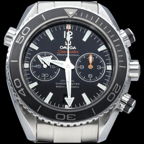 Montre Omega Seamaster Planet Ocean Co-Axial - Montre automatique homme 45 mm acier 58 Facettes MT43676