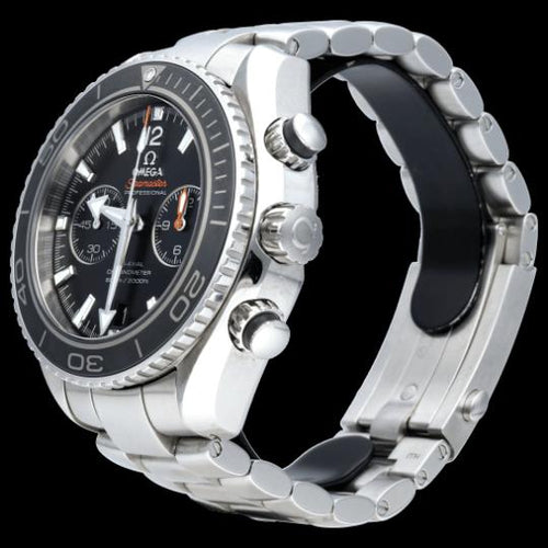 Montre Omega Seamaster Planet Ocean Co-Axial - Montre automatique homme 45 mm acier 58 Facettes MT43676