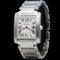 Montre Cartier Tank Française - Montre femme en acier, quartz 58 Facettes MT43941