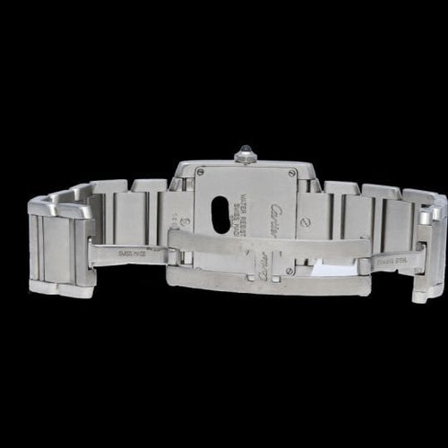 Montre Cartier Tank Française - Montre femme en acier, quartz 58 Facettes MT43941