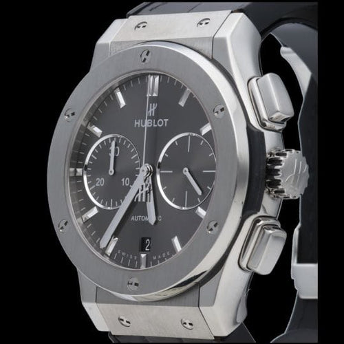 Montre Hublot Classic Fusion - Montre chronographe en titane 45 mm 58 Facettes MT43955