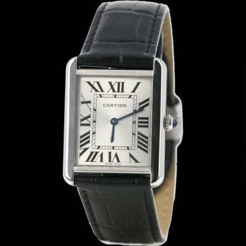 Montre Cartier Tank Solo - Montre à quartz femme 27 x 35 mm 58 Facettes MT43960