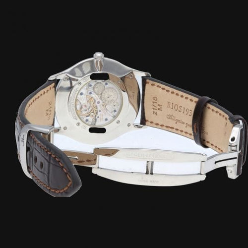 Montre Jaeger-LeCoultre Master Ultra Thin - Montre homme en acier 38 mm 58 Facettes MT43570