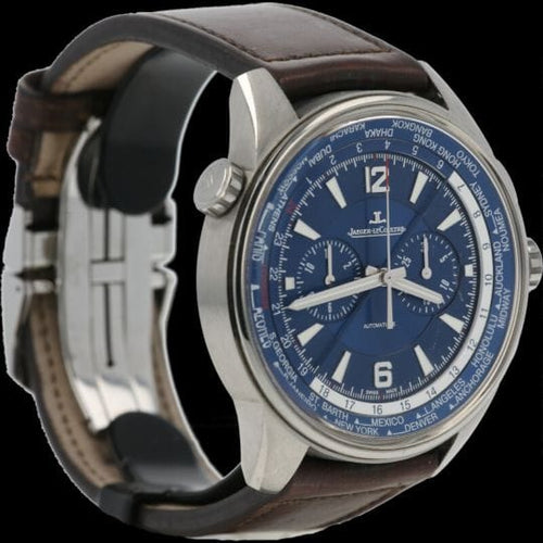 Montre Jaeger-LeCoultre Polaris - Montre chronographe worldtime en titane 58 Facettes MT43586
