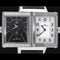 Montre Jaeger-LeCoultre Reverso Classic Medium Duetto - Montre femme en acier 58 Facettes MT43591