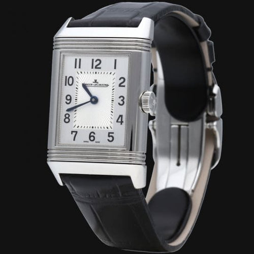 Montre Jaeger-LeCoultre Reverso Classic Medium Duetto - Montre femme en acier 58 Facettes MT43591