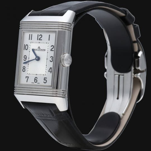 Montre Jaeger-LeCoultre Reverso Classic Medium Duetto - Montre femme en acier 58 Facettes MT43591