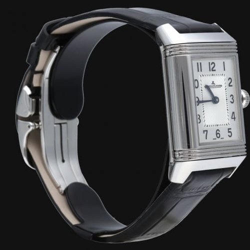 Montre Jaeger-LeCoultre Reverso Classic Medium Duetto - Montre femme en acier 58 Facettes MT43591