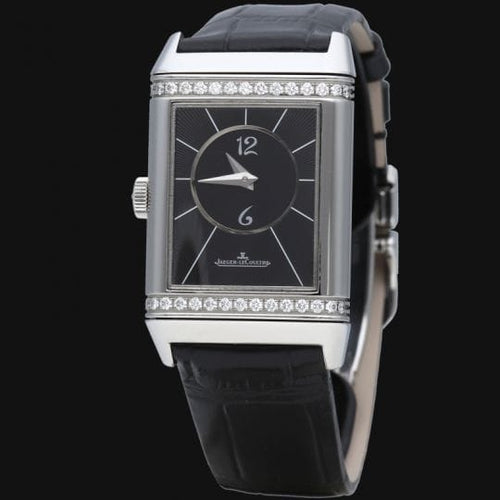 Montre Jaeger-LeCoultre Reverso Classic Medium Duetto - Montre femme en acier 58 Facettes MT43591