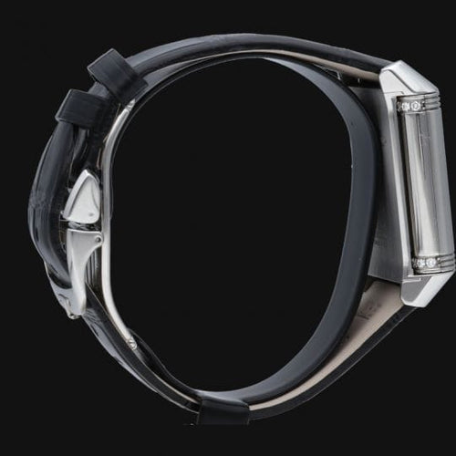 Montre Jaeger-LeCoultre Reverso Classic Medium Duetto - Montre femme en acier 58 Facettes MT43591