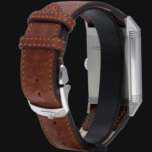 Montre Jaeger-LeCoultre Reverso Duoface - Montre femme en acier 58 Facettes MT43597