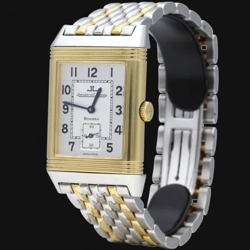 Montre Jaeger-LeCoultre Reverso - Montre femme Grande Taille en or jaune et acier 58 Facettes MT43599