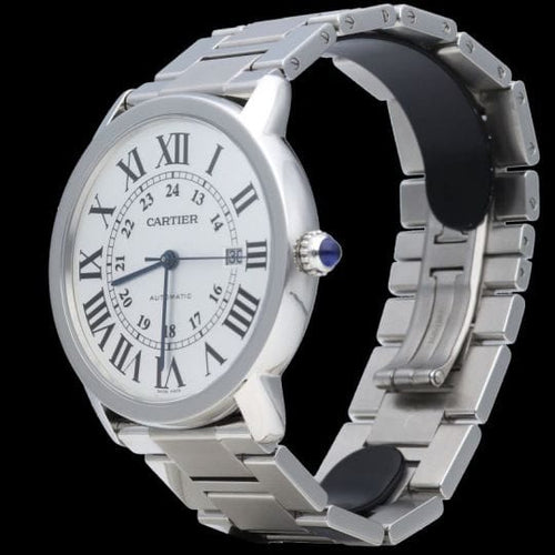 Montre Cartier Ronde Solo - Montre ronde automatique 42 mm 58 Facettes MT44076