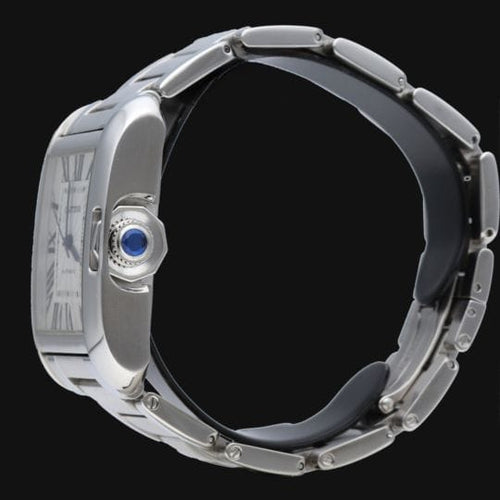 Montre Cartier Tank Anglaise - Montre medium automatique en acier 58 Facettes MT44071