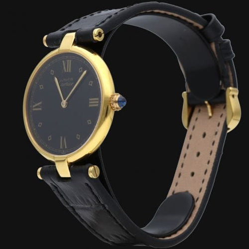 Montre Cartier Must de Cartier Vermeil - Montre femme quartz 30 mm 58 Facettes MT43321