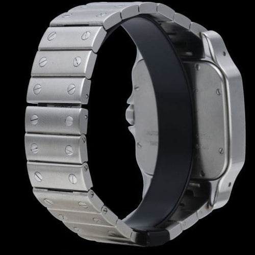 Montre Cartier Santos Galbée XL - Montre automatique femme en acier 58 Facettes MT44079