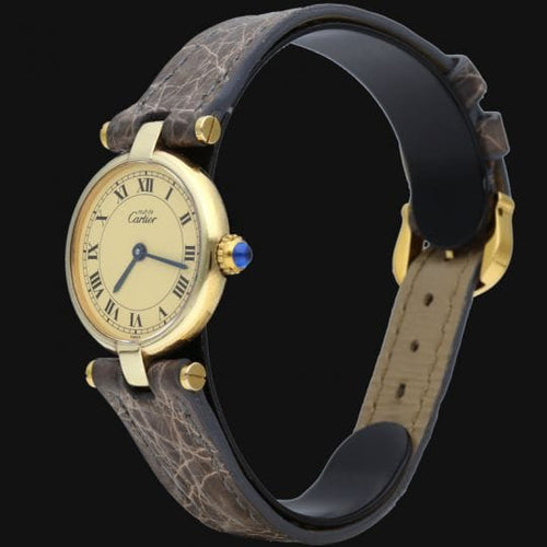 Montre Cartier Must de Cartier Vermeil - Montre femme quartz 58 Facettes MT41231