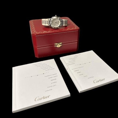 Montre Cartier Must 21 Chronoscaph - Montre quartz homme en acier 58 Facettes MT44232