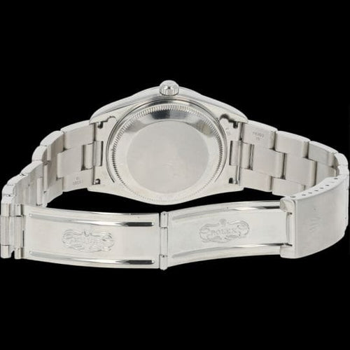 Montre Rolex Date - Montre 34 mm en acier 58 Facettes MT43368