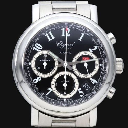 Montre Chopard Mille Miglia - Montre chronographe automatique homme en acier 58 Facettes MT44217