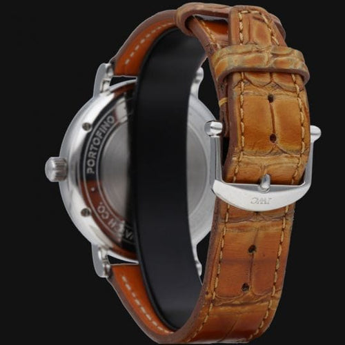 Montre IWC Portofino - Montre automatique 37 mm en acier 58 Facettes MT43609