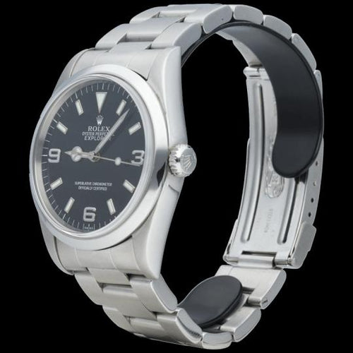 Montre Rolex Explorer - Montre homme automatique en acier 36 mm 58 Facettes MT44099