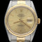 Montre Rolex Datejust 36 - Montre automatique en or jaune et acier 58 Facettes MT44127