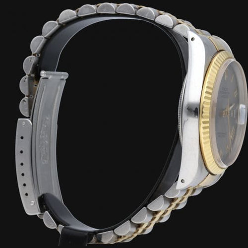 Montre Rolex Datejust 36 - Montre en or jaune 18K et acier 58 Facettes MT44128