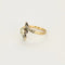 Bague 53 Bague en or jaune et blanc, diamants 58 Facettes B250579