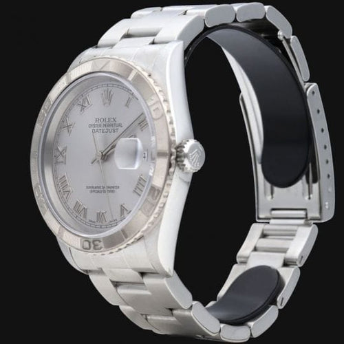 Montre Rolex Datejust Turn-O-Graph 36 - Montre automatique 58 Facettes MT44158